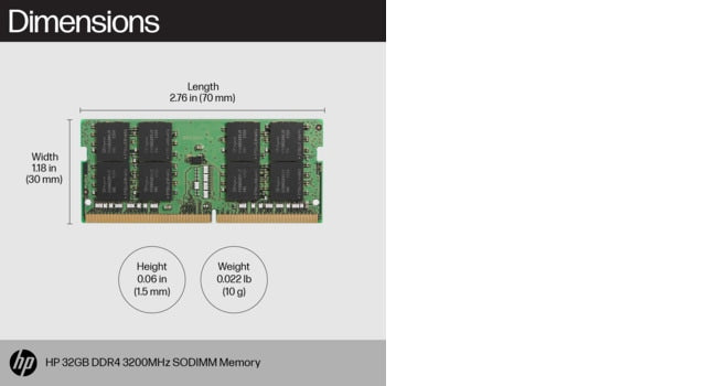 HP 16GB DDR4 3200 SODIMM Memory memory module-5