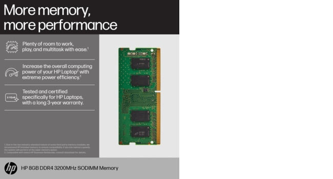 HP 16GB DDR4 3200 SODIMM Memory memory module-8