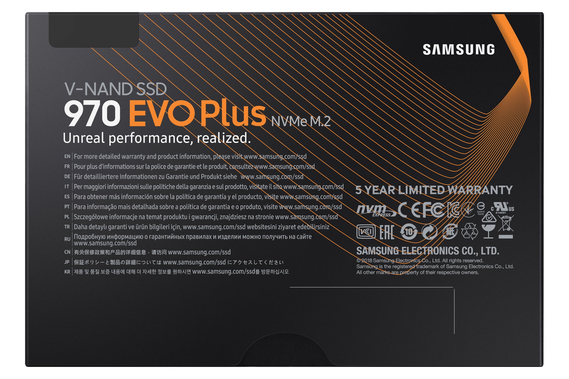 Samsung 970 EVO Plus M.2 500 GB PCI Express 3.0 NVMe V-NAND MLC-5
