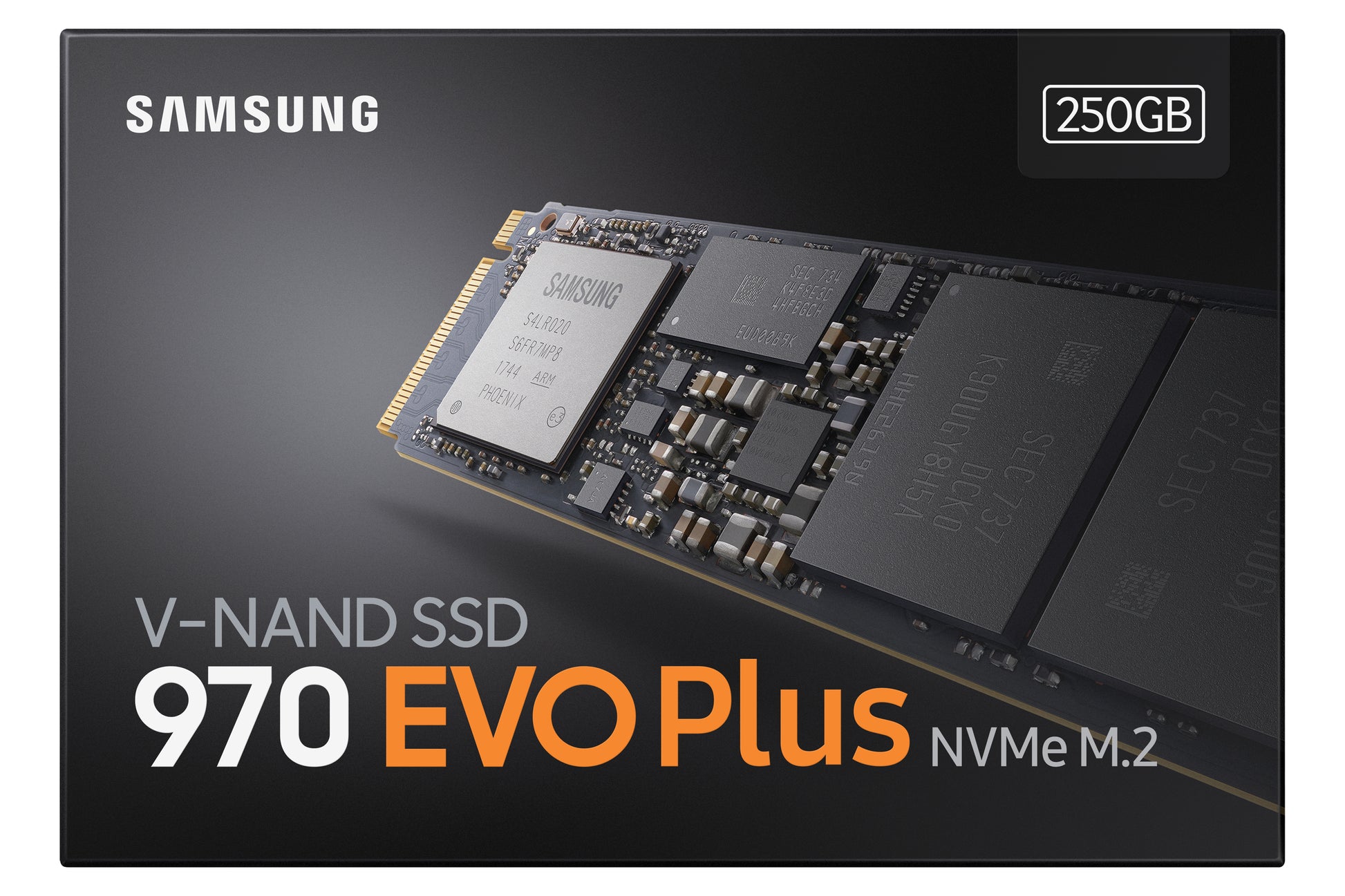 Samsung 970 EVO Plus M.2 250 GB PCI Express 3.0 NVMe V-NAND MLC-4