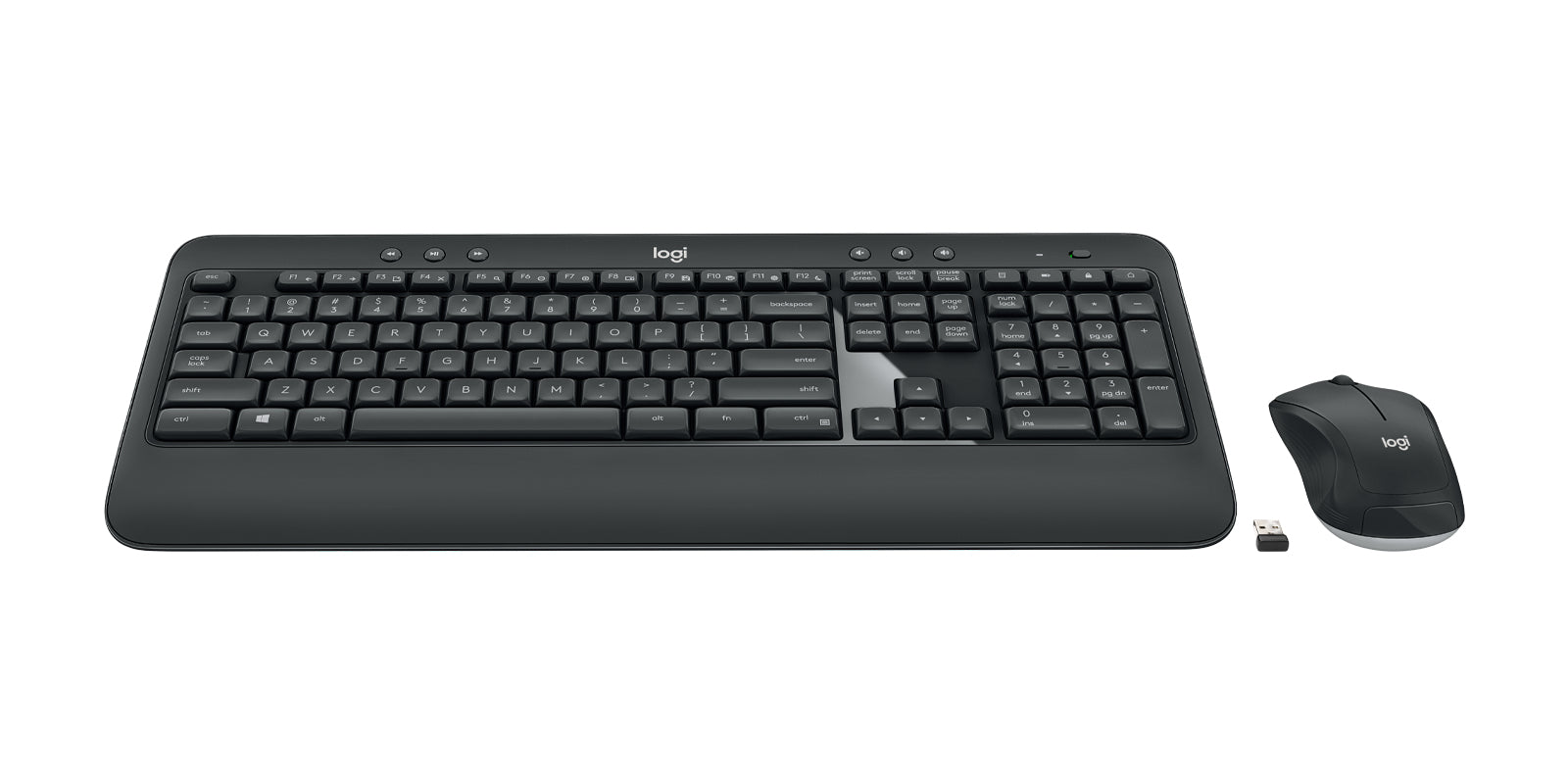 Logitech MK540 Advanced keyboard Mouse included Office RF Wireless Graphite-1