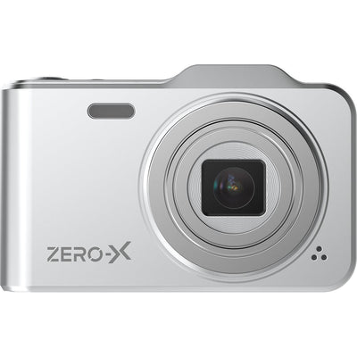 Zero-X Adventura Dual Lens FHD Digital Compact Camera (Silver)-0