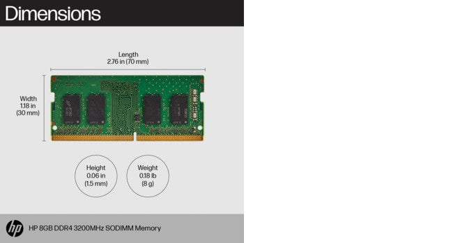 HP 16GB DDR4 3200 SODIMM Memory memory module-12