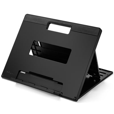Kensington SmartFit® Easy Riser™ Go Adjustable Ergonomic Riser for up to 17” Laptops – Black-0
