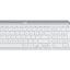 Logitech MK470 Slim keyboard Mouse included Office RF Wireless Silver, White-2