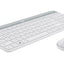 Logitech MK470 Slim keyboard Mouse included Office RF Wireless Silver, White-4