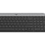Logitech MK470 Slim keyboard Mouse included Office RF Wireless Graphite, Silver-2