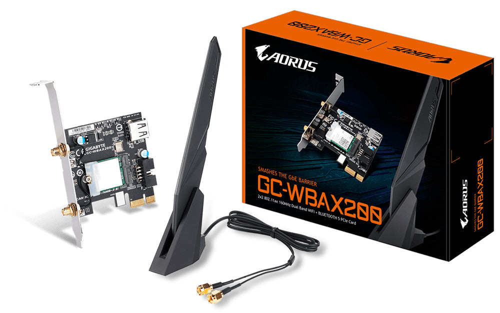Gigabyte GC-WBAX200 network card Internal WLAN / Bluetooth 2400 Mbit/s-3