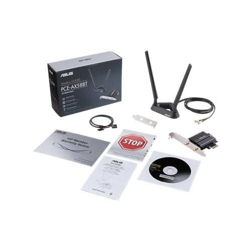 ASUS PCE-AX58BT network card Internal WLAN / Bluetooth 2402 Mbit/s-4