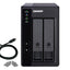 QNAP TR-002 storage drive enclosure HDD/SSD enclosure Black 2.5/3.5"-1