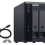 QNAP TR-002 storage drive enclosure HDD/SSD enclosure Black 2.5/3.5"-2