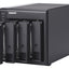 QNAP TR-004 storage drive enclosure HDD/SSD enclosure Black 2.5/3.5"-2