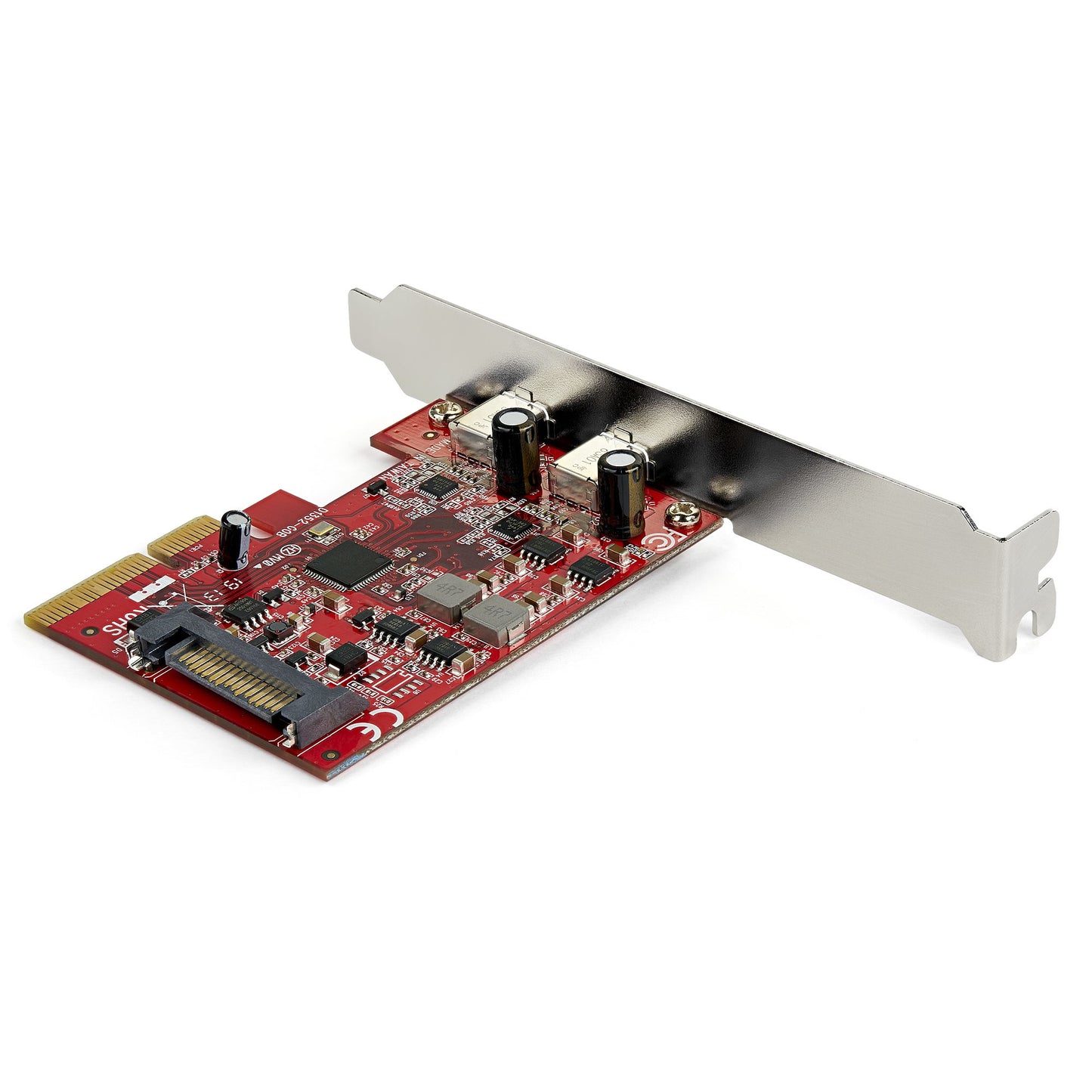 StarTech.com 2-port 10Gbps USB C PCIe Card - USB 3.1 Gen 2 Type-C PCI Express Host Controller Add-On Card - Expansion Card - USB 3.2 Gen 2x1 PCIe Adapter 15W/port - Windows, macOS, Linux-1