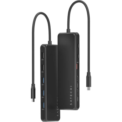 Satechi 13 in 1 USB-C Slim Hub (Black)-1