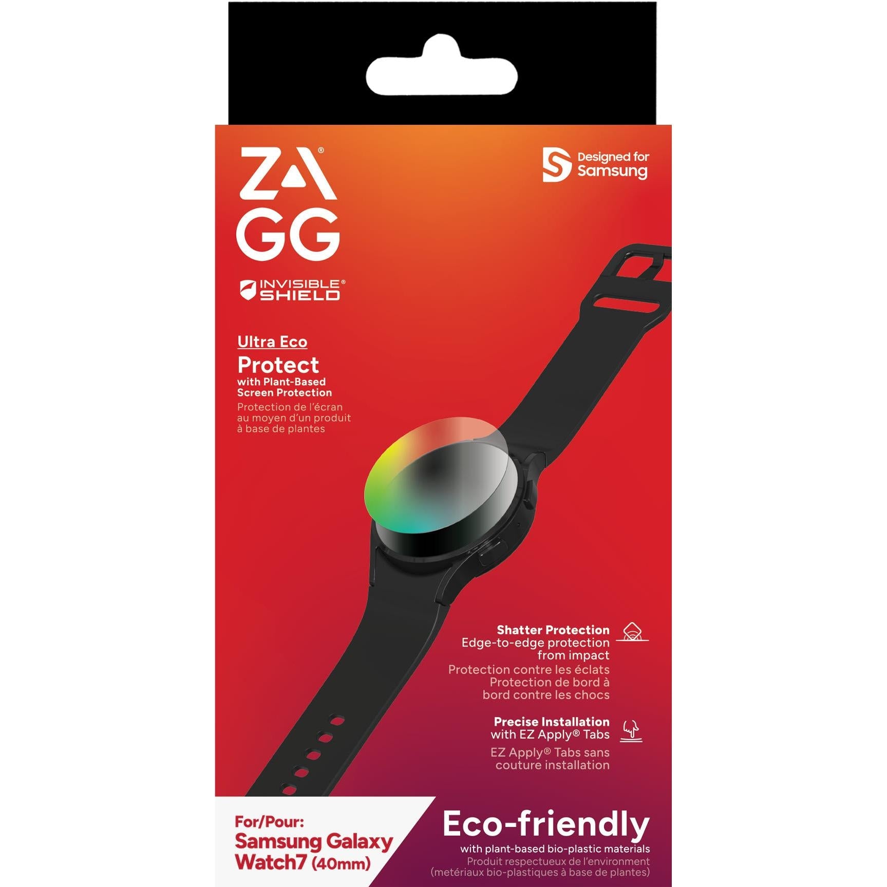 ZAGG Screen Protector 40mm for  Samsung Watch7-1