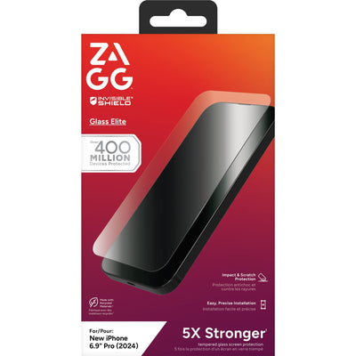 ZAGG InvisibleShield Glass Elite Screen Protector for iPhone 16 Pro Max-1