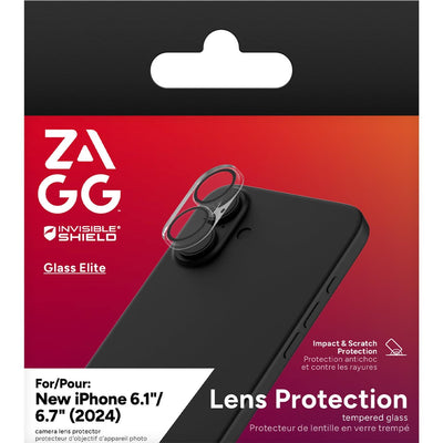 ZAGG InvisibleShield Glass Elite Anti Glare Camera Screen guard for iPhone 16/16 Plus-1