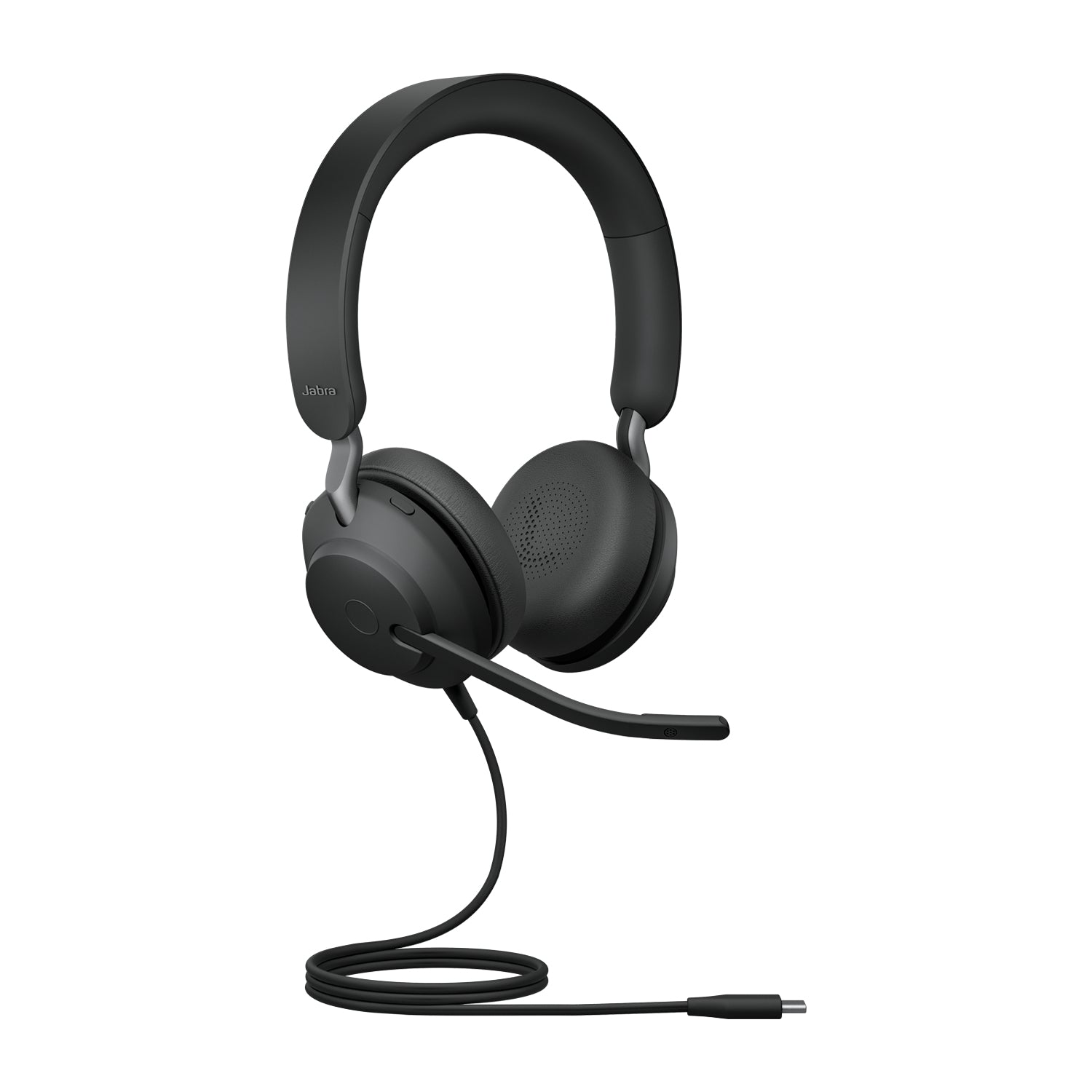 Jabra Evolve2 40 SE Headset Wired Head-band Calls/Music USB Type-C Black-3