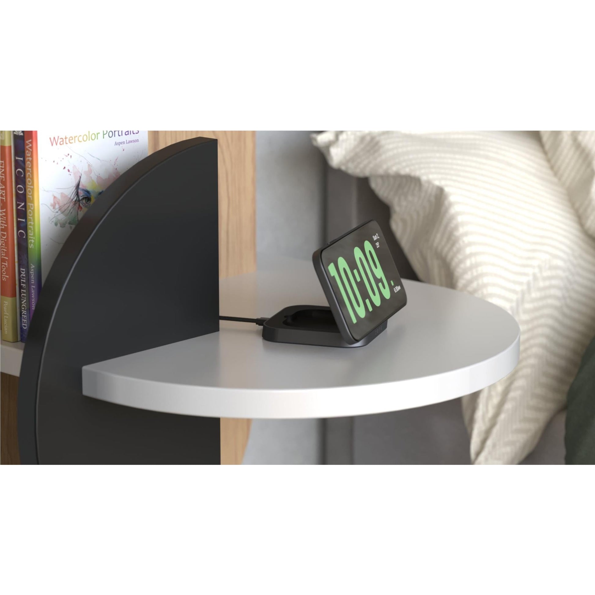 Zens Magnetic Nightstand Qi2 Charger-9