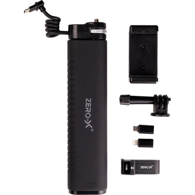 Zero-X - Action Cam Power Xtend Action Camera & Phone Extension Arm with Powerbank-0