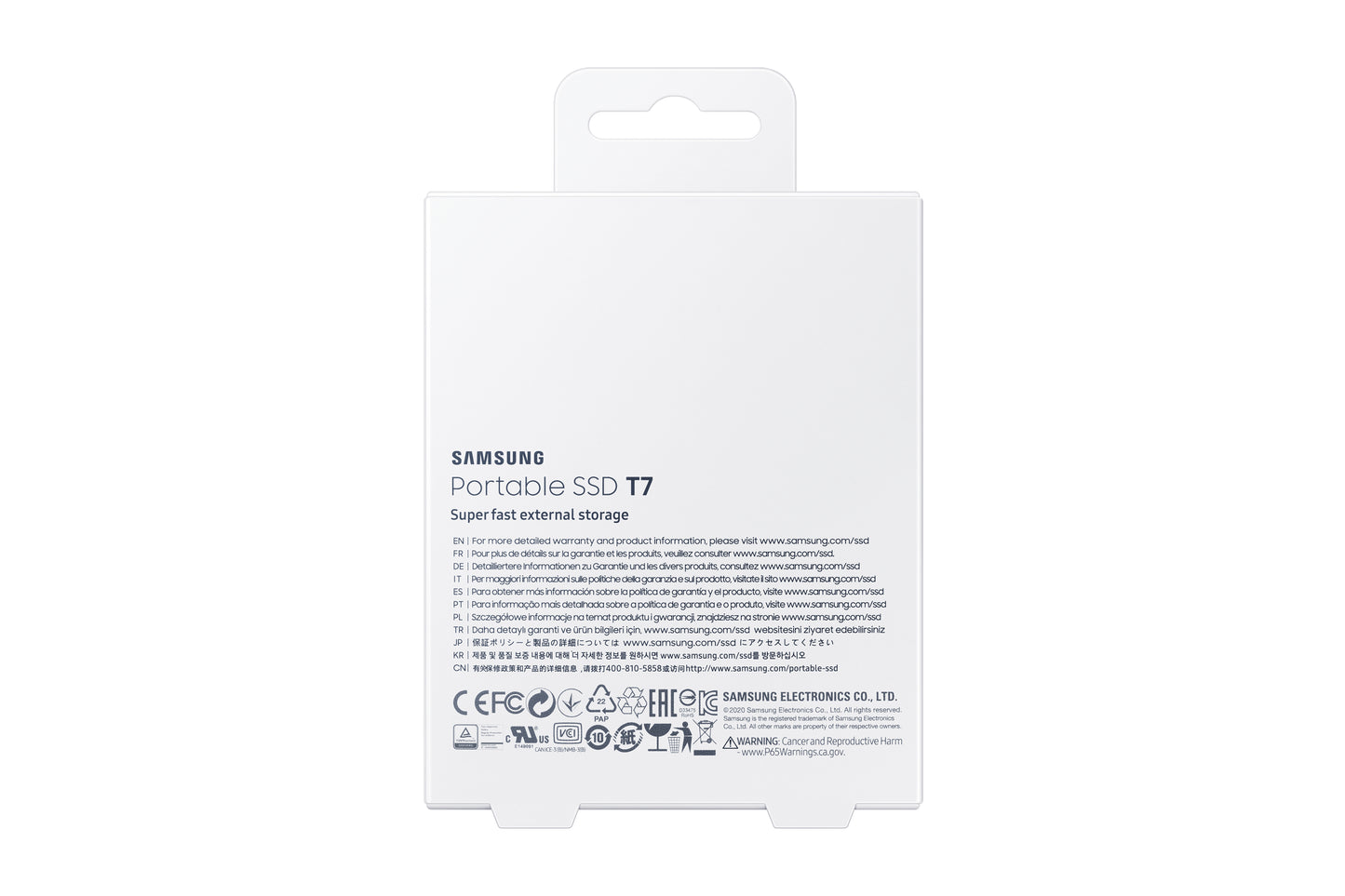 Samsung Portable SSD T7 2 TB Grey-8