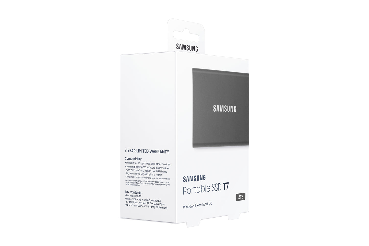 Samsung Portable SSD T7 2 TB Grey-9