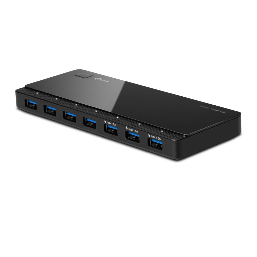 TP-Link UH700 interface hub USB 3.2 Gen 1 (3.1 Gen 1) Micro-B 5000 Mbit/s Black-0