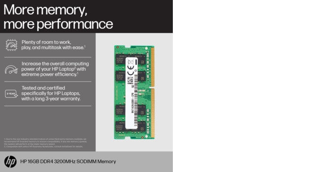 HP 16GB DDR4 3200 SODIMM Memory memory module-2