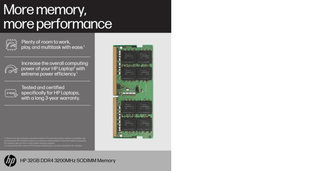 HP 16GB DDR4 3200 SODIMM Memory memory module-7