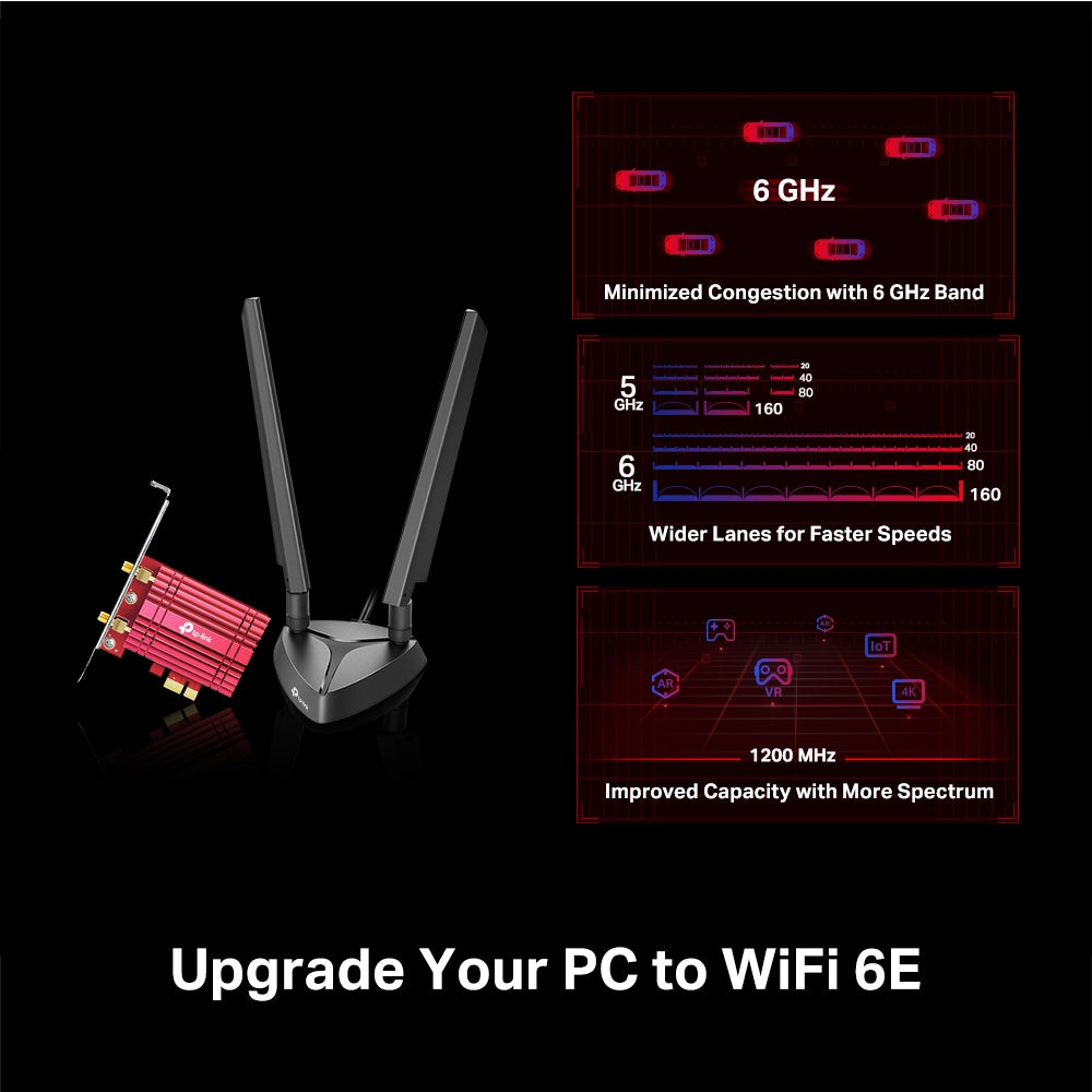 TP-Link AXE5400 Wi-Fi 6E Bluetooth 5.2 PCIe Adapter-4