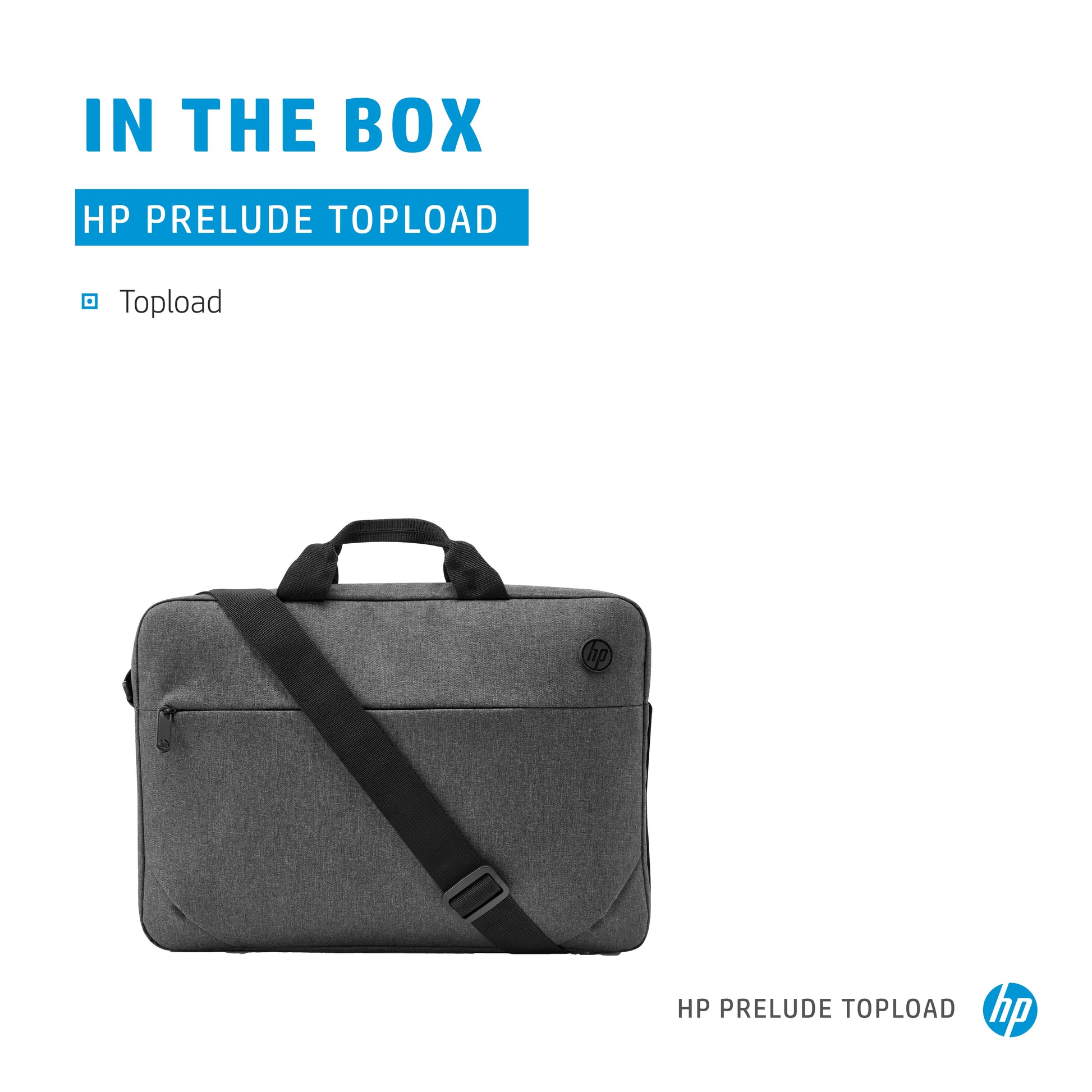 HP Prelude 15.6-inch Topload 15.6" Toploader bag Gray-5