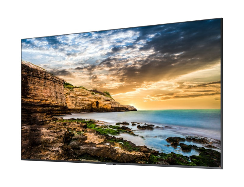 Samsung LH55QETELGCXXY Signage Display Digital signage flat panel 139.7 cm (55") LCD 300 cd/m² 4K Ultra HD Black Tizen-3