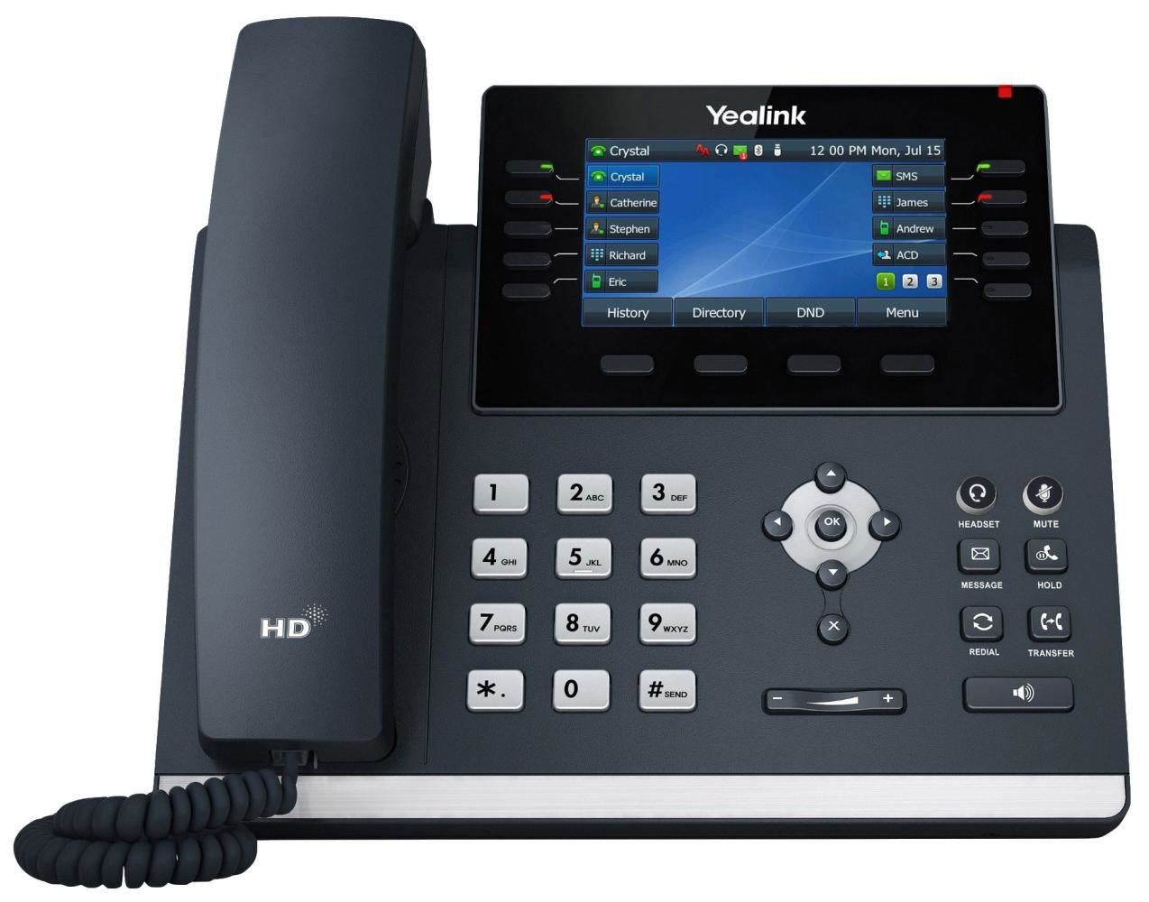Yealink SIP-T46U IP phone Grey LCD Wi-Fi-2