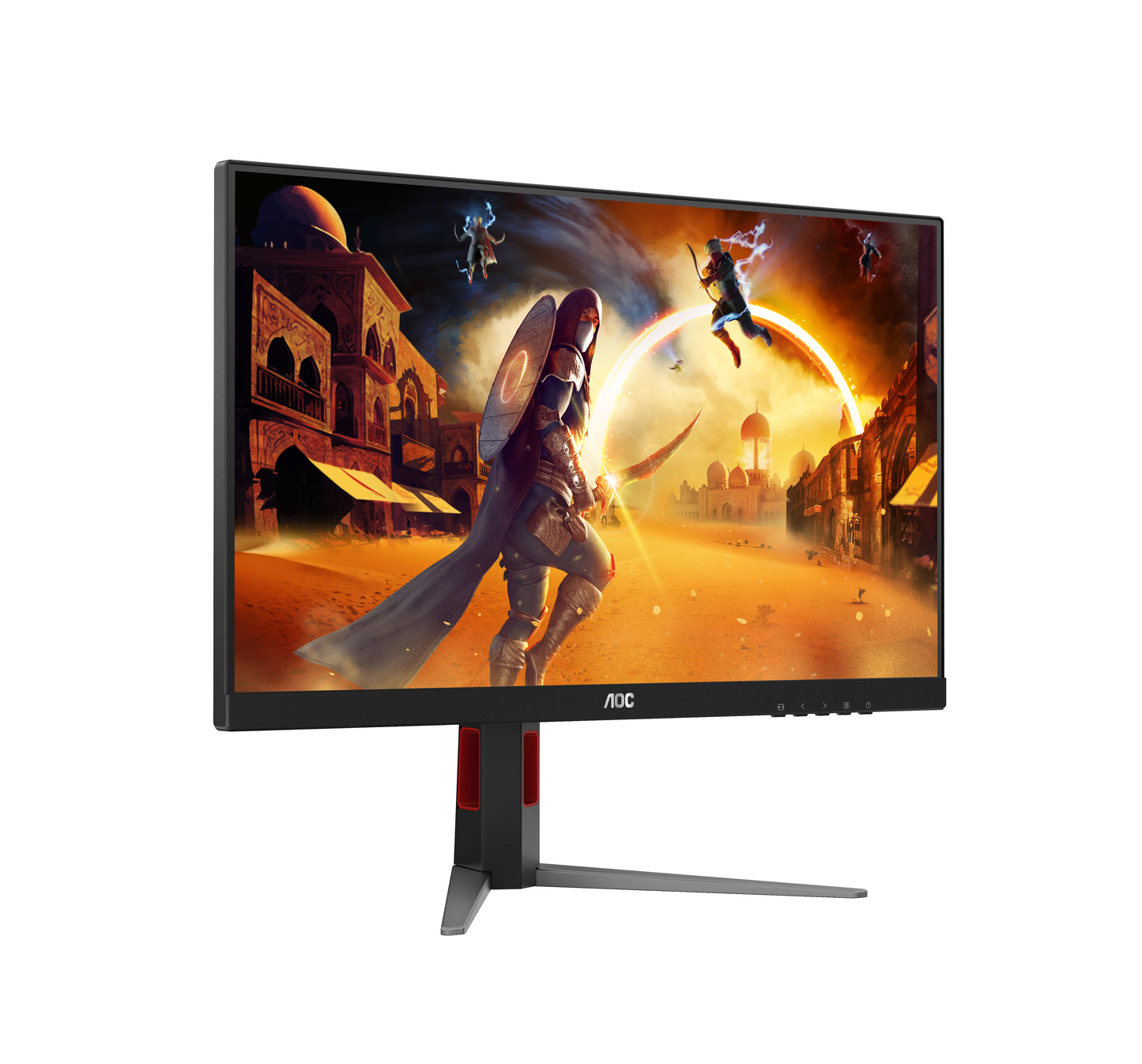 AOC Q27G4 computer monitor 68.6 cm (27") 2560 x 1440 pixels Quad HD Black, Red-3