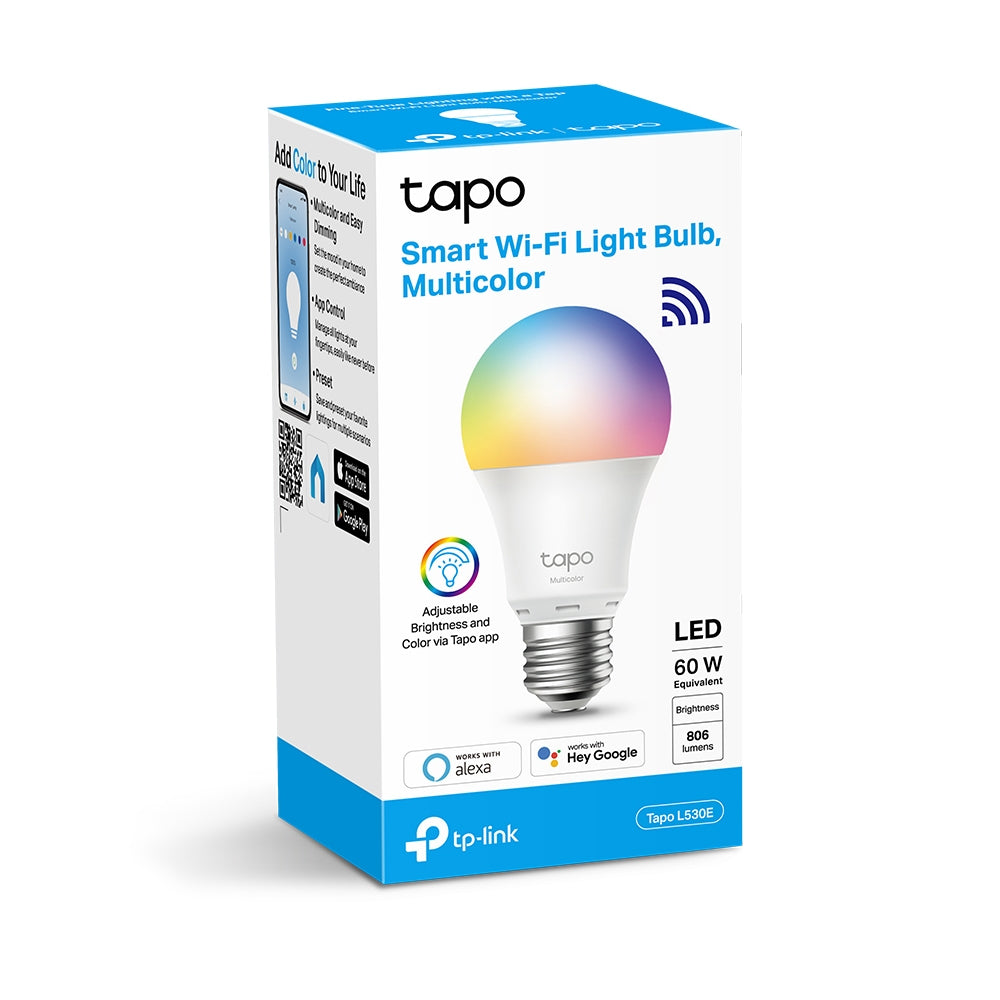 TP-Link Tapo Smart Wi-Fi Light Bulb, Multicolor-7