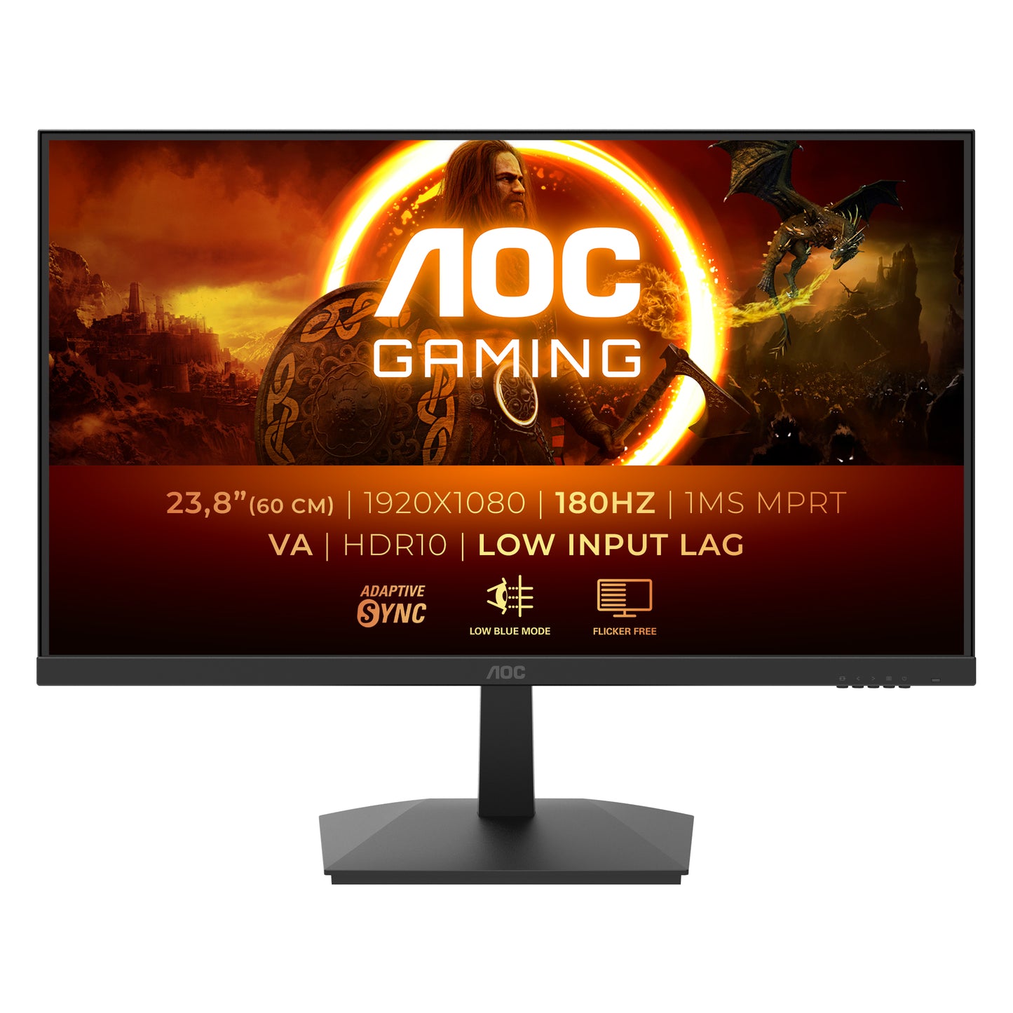 AOC G1 24G15N computer monitor 60.5 cm (23.8") 1920 x 1080 pixels Full HD LCD Black-0