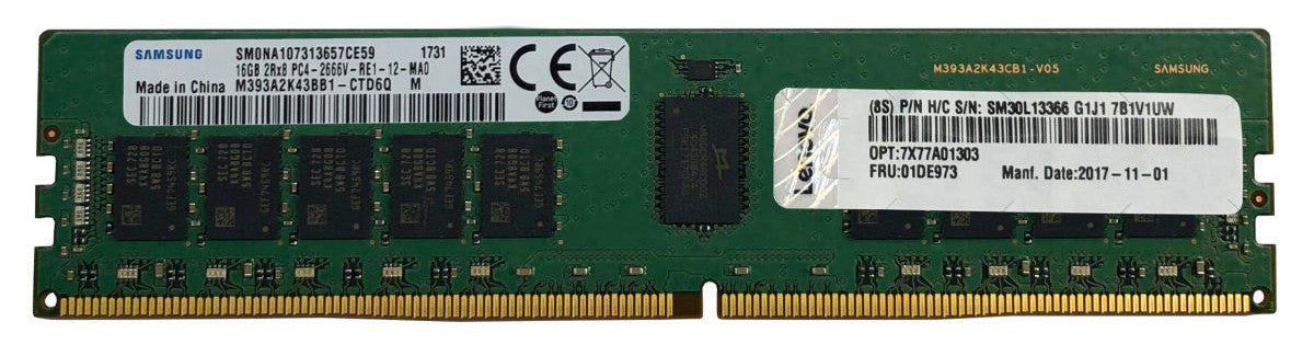 Lenovo 4X77A77495 memory module 16 GB 1 x 16 GB DDR4 3200 MHz ECC-0
