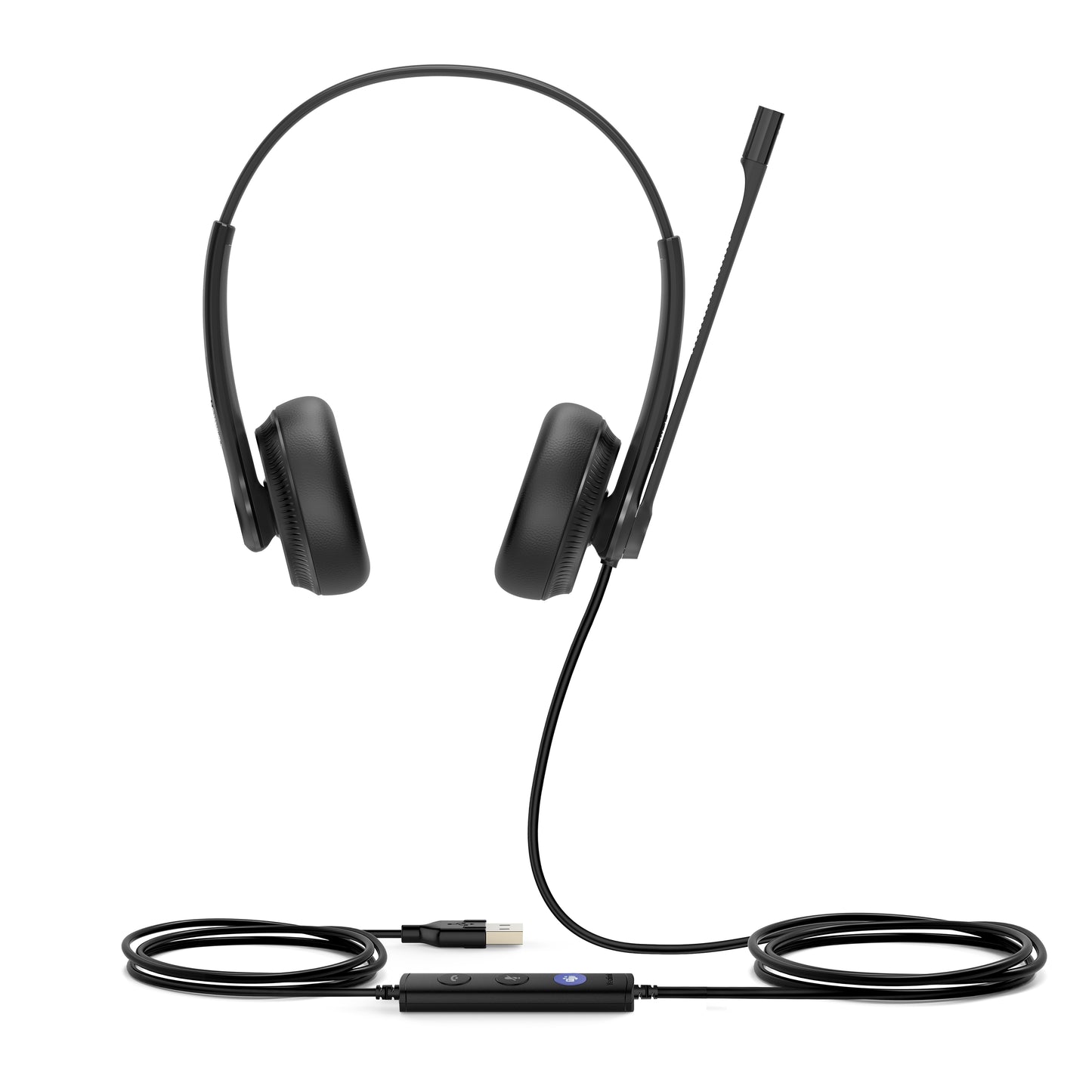 Yealink UH34 Dual Teams Headset Wired Head-band Office/Call center USB Type-A Black-2