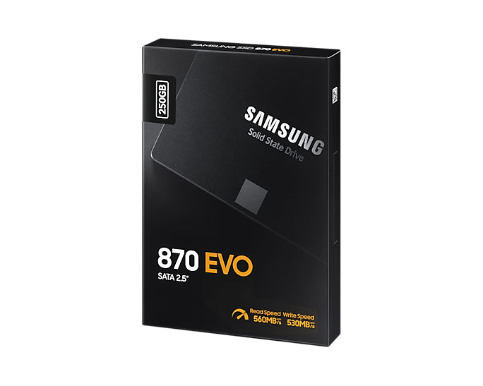 Samsung 870 EVO 2.5" 250 GB Serial ATA III V-NAND MLC-6