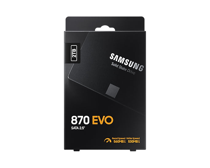 Samsung 870 EVO 2.5" 2 TB Serial ATA III V-NAND MLC-9