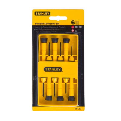 Stanley 6 Piece Precision Screwdriver Set-0