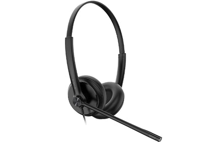 Yealink YHS34 Headset Wired Head-band Calls/Music Black-0