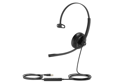 Yealink UH34 Headset Wired Head-band Calls/Music Black-0