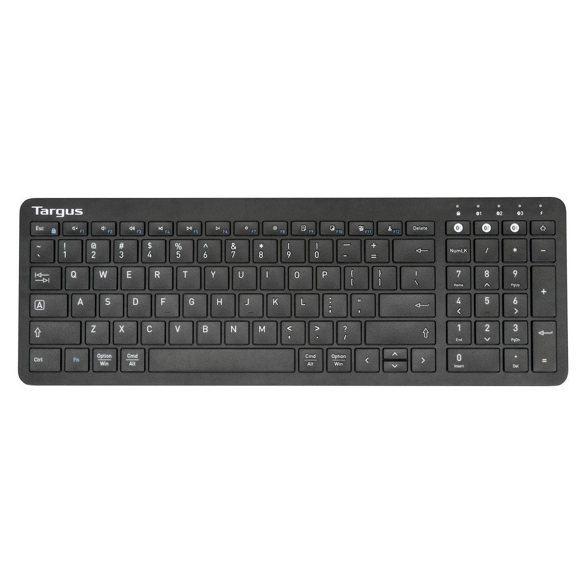 Targus AKB863US keyboard RF Wireless + Bluetooth QWERTY US International Black-6