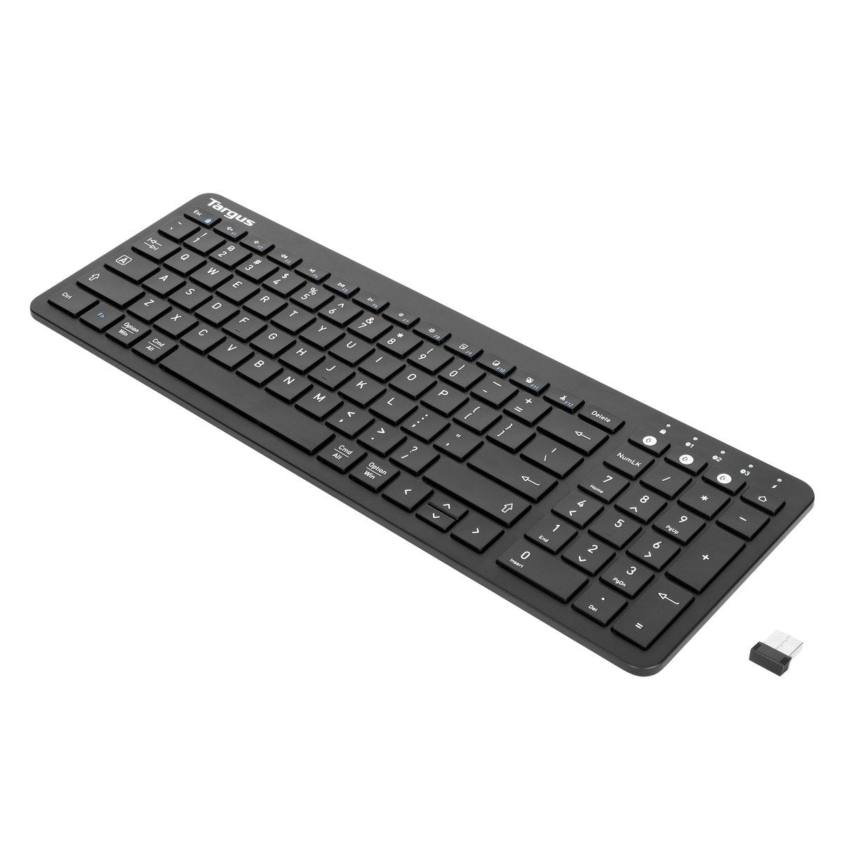 Targus AKB863US keyboard RF Wireless + Bluetooth QWERTY US International Black-2