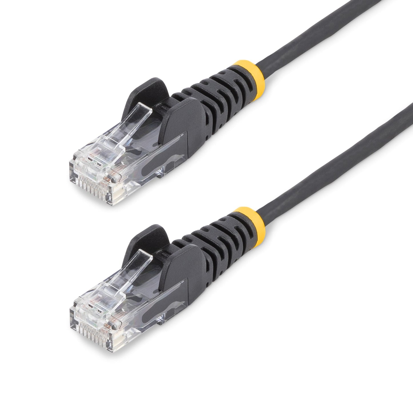 StarTech.com 2 m CAT6 Cable - Slim - Snagless RJ45 Connectors - Black-0