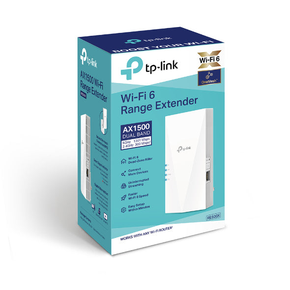 TP-Link RE500X network extender Network transmitter & receiver White 1000 Mbit/s-2