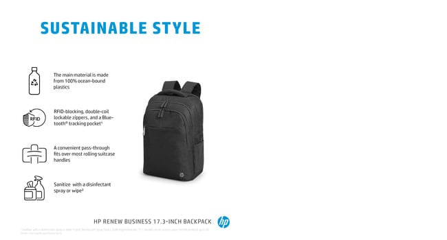 HP Renew Business 17.3-inch Laptop Backpack-5
