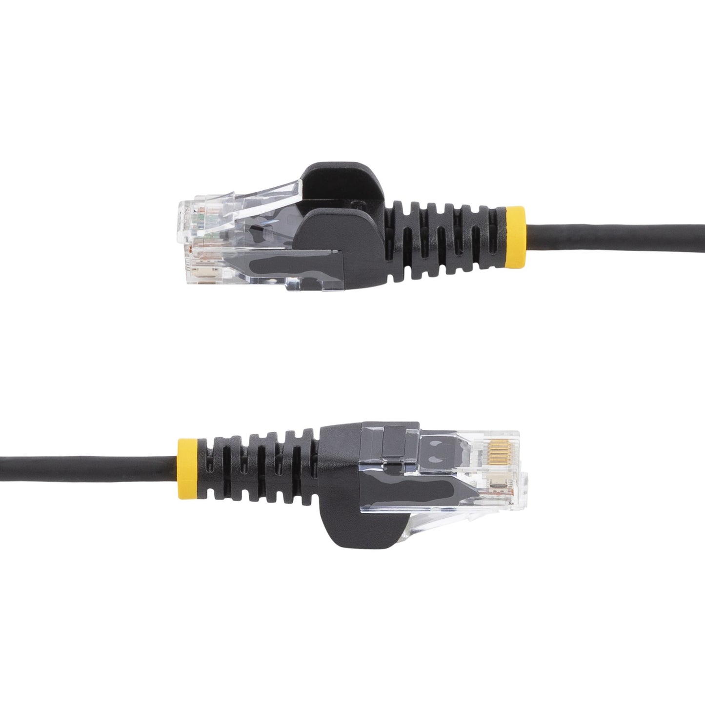 StarTech.com 0.5 m CAT6 Cable - Slim - Snagless RJ45 Connectors - Black-2