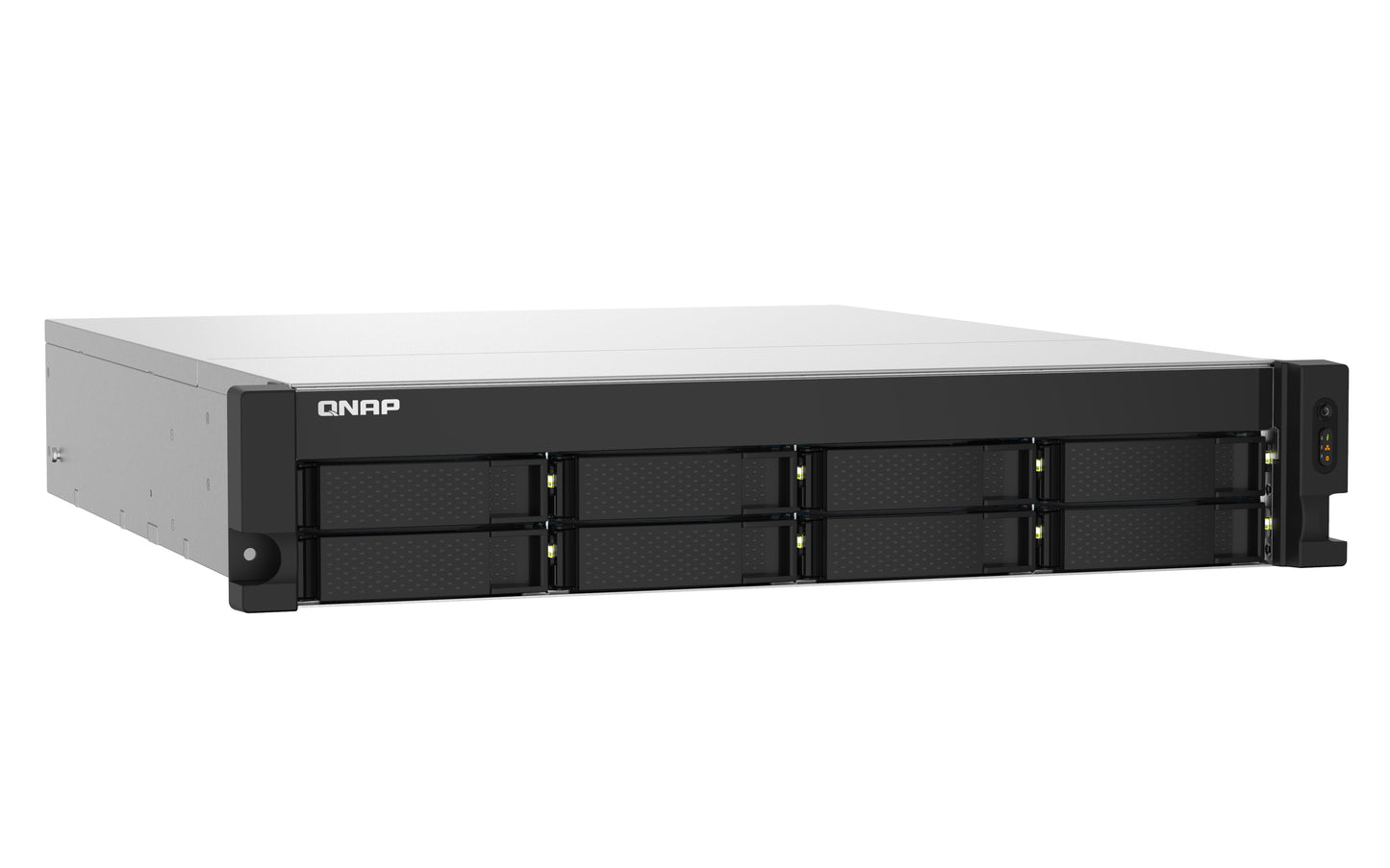 QNAP TS-832PXU-RP NAS Rack (2U) Ethernet LAN Black AL324-2